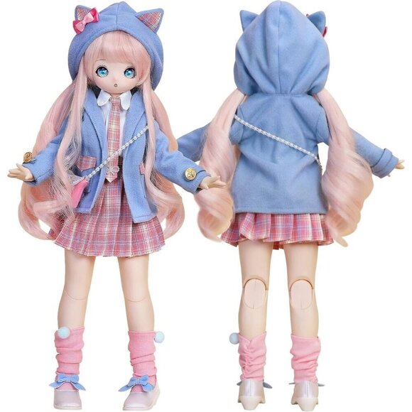 ICY Anime Style BJD Ball Jointed Doll Including Wig, 3D Eyes, Clothes, Shoes - Picture 3 of 5